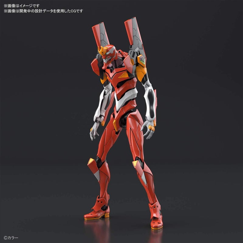 BANDAI SPIRITS بانداي هوبي - نيون جينيسيس إيفانجيليون - وحدة الإنتاج إيفانجيليون EVA-02، مجموعة نموذج بانداي سبيريتس RG 1/144 - Image 3